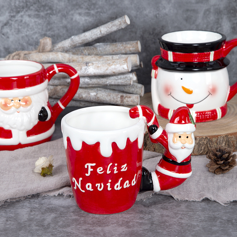 Dolomite christmas mug
