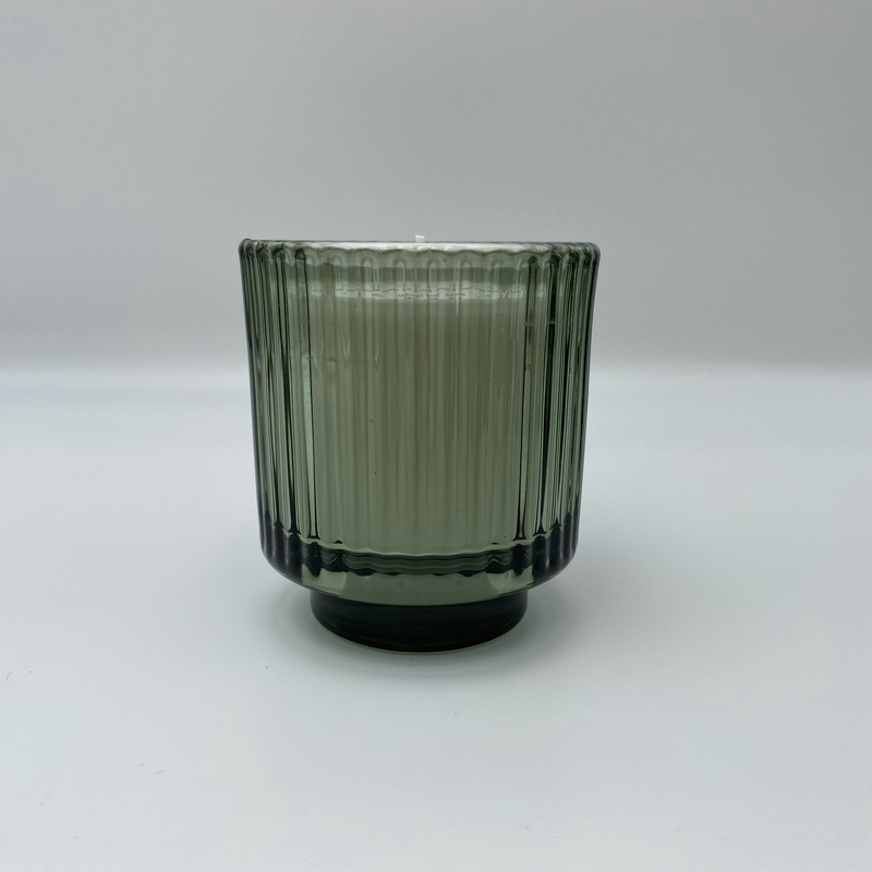 Scented glass jar candle