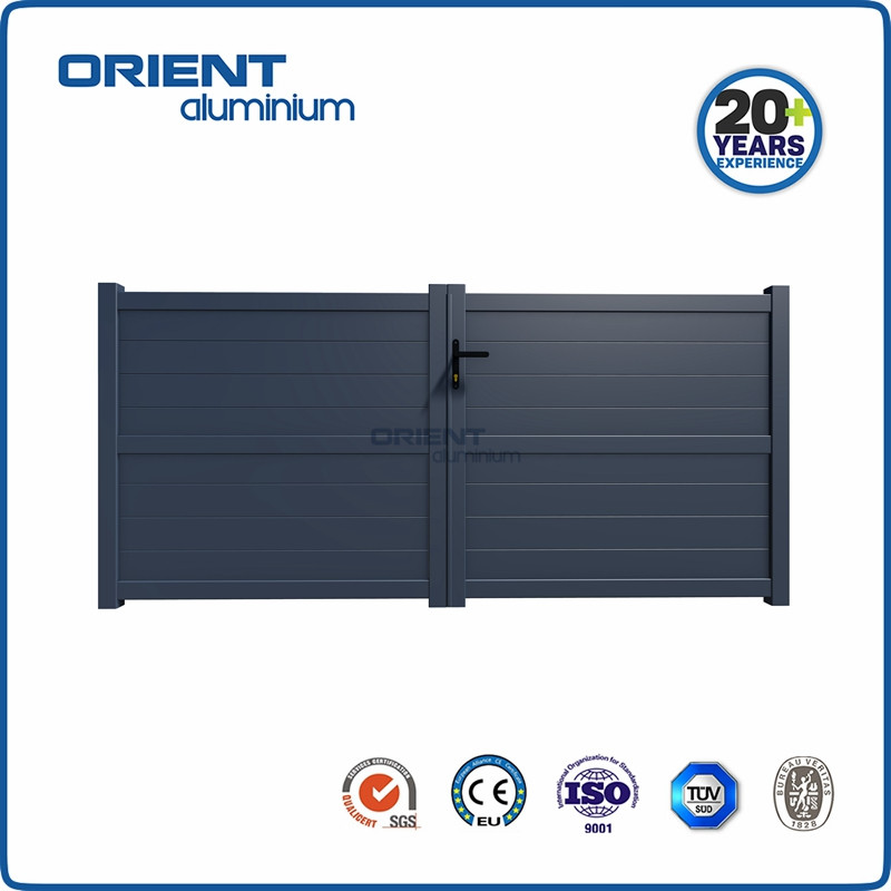 Aluminium Customized Slat Privacy Fence Gate