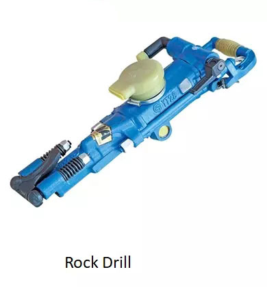 High quality YT28 jack hammer air leg drill used in hydraulic engineering