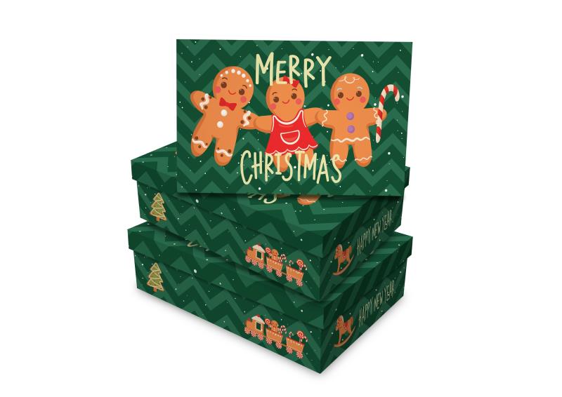 Christmas Rectangular Gift Box