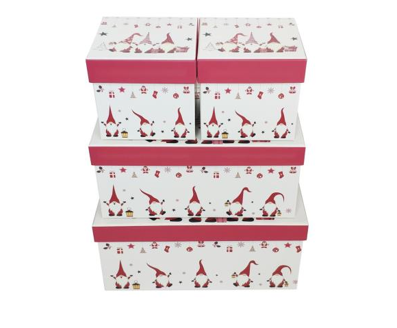 Christmas Santa's gift box set