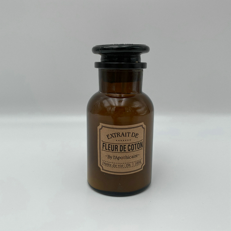 Scented glass jar candle