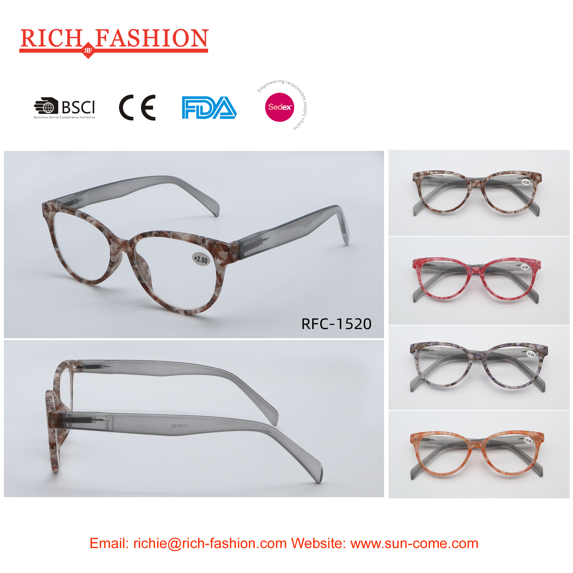 fashion reader reading glasses