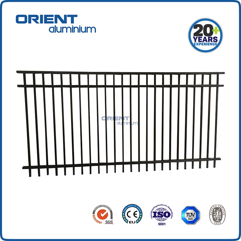 2022 New Design Cheap Fence Panel/ Aluminum Metal Picket Ornamental Fence