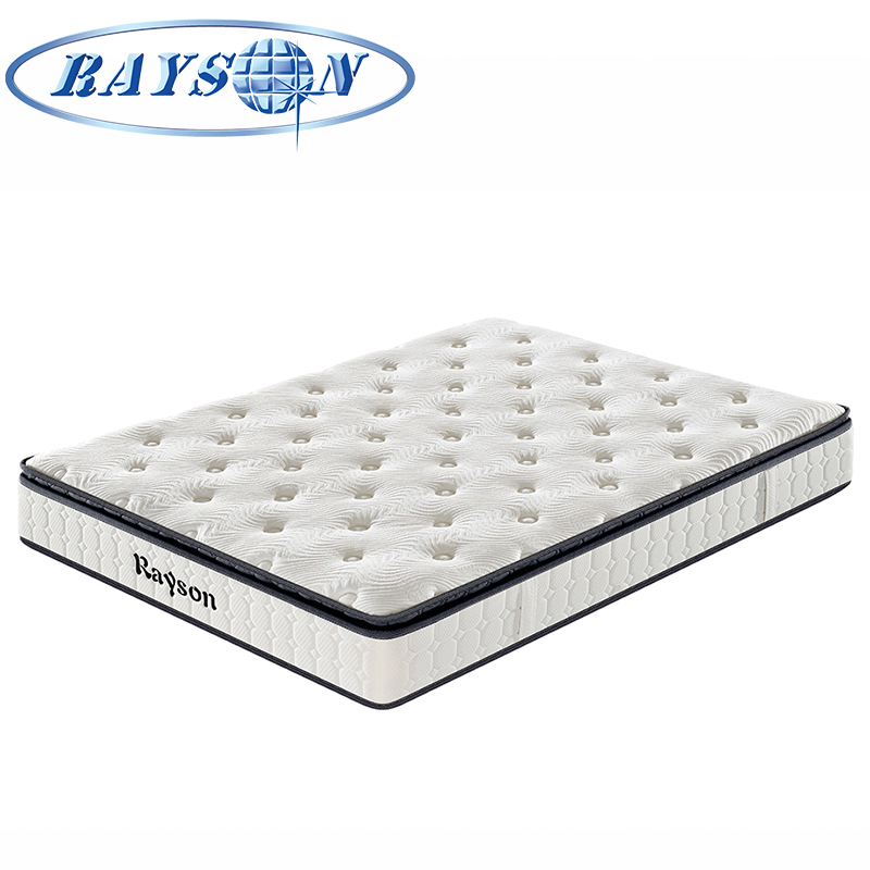 Bonnell spring bed mattress in a box pillow top mattress cheap wholesale in China