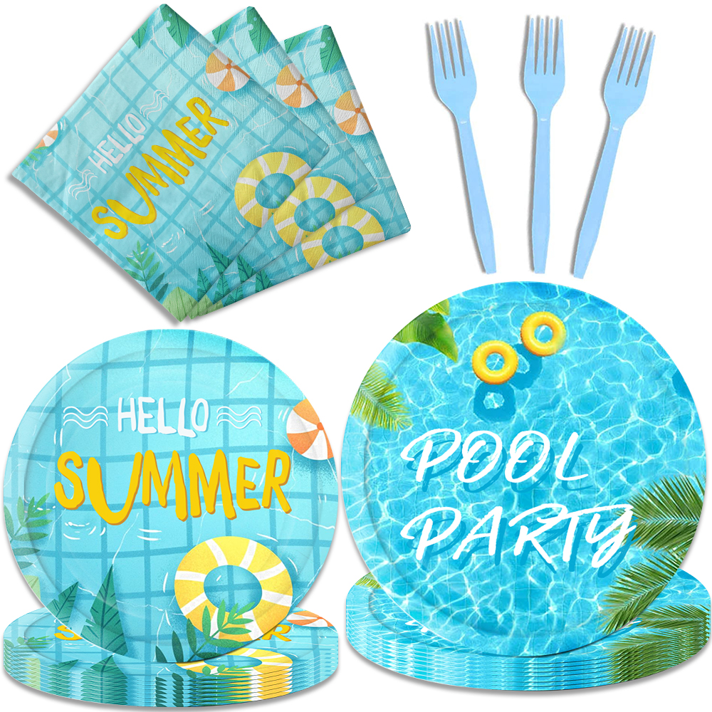 Happy Summer Party Tableware Set
