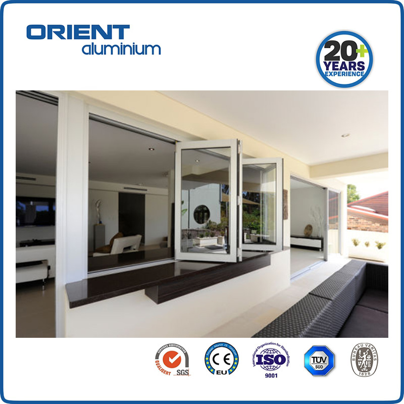 Factory Wholesale Sliding Bi Air Tight Folding Window For You Aluminium Swing Door Design