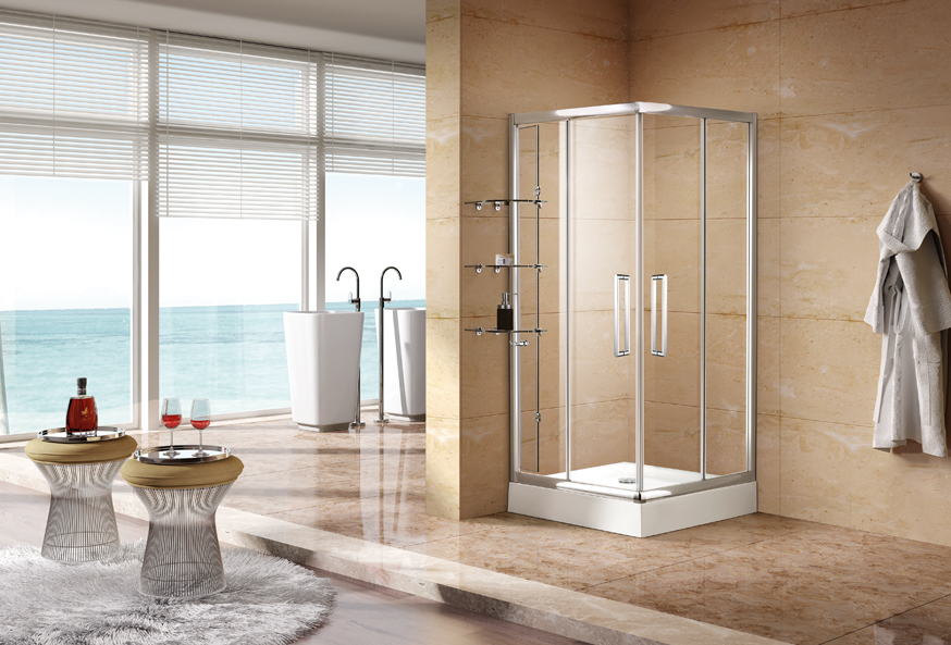Shower door , shower enclosure , shower cubicle , shower room , sanitary , aluminum shower door ,
