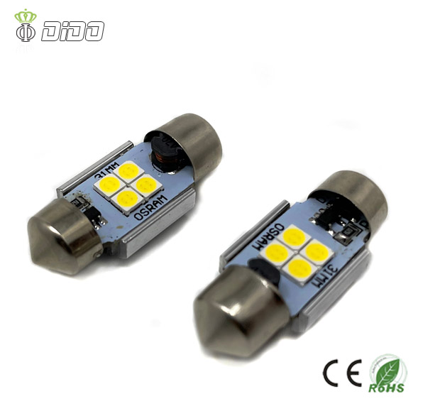 Car LED Bulb Festoon 6SMD 3030 LED Dome Lights