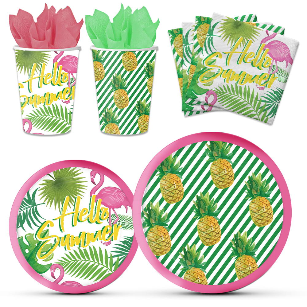 Happy Summer Party Tableware Set