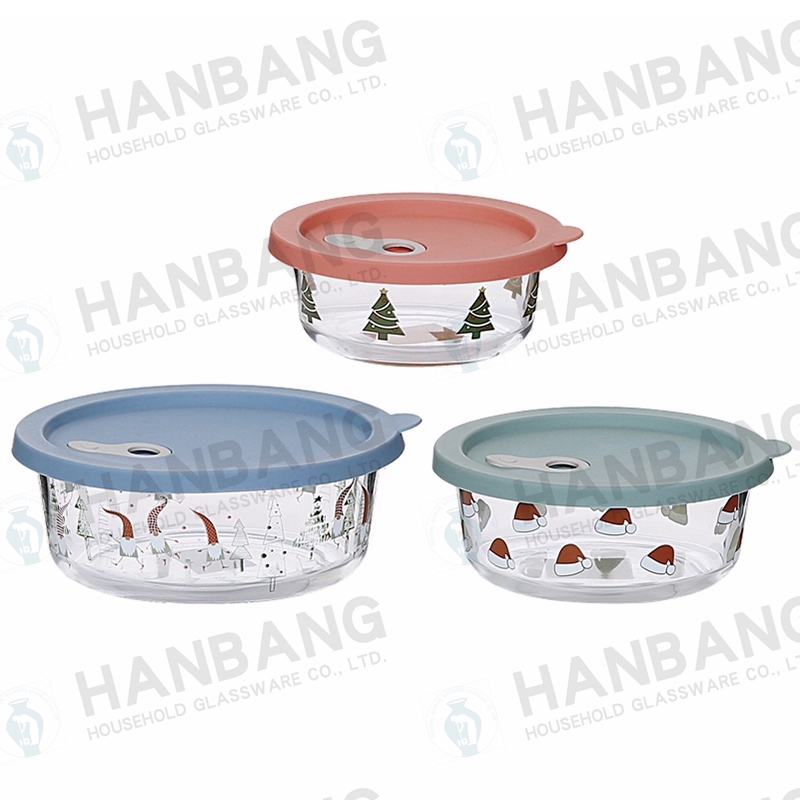 Storage bottles, storage jars, glass bottles, sealed jars，Spice jar，Fresh box