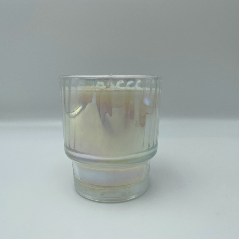 Scented glass jar candle