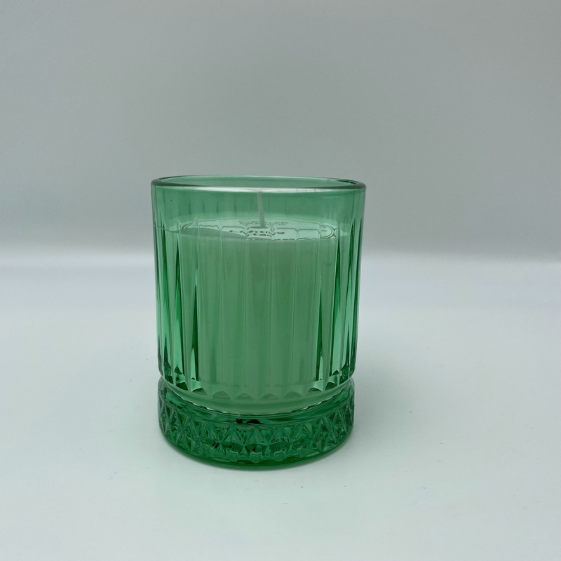 Scented glass jar candle