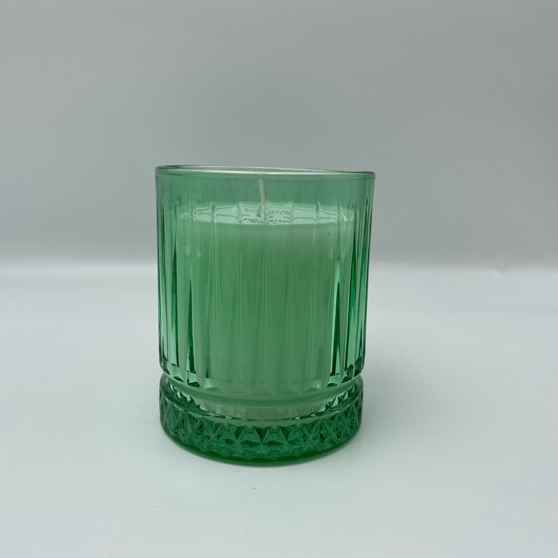 Scented glass jar candle