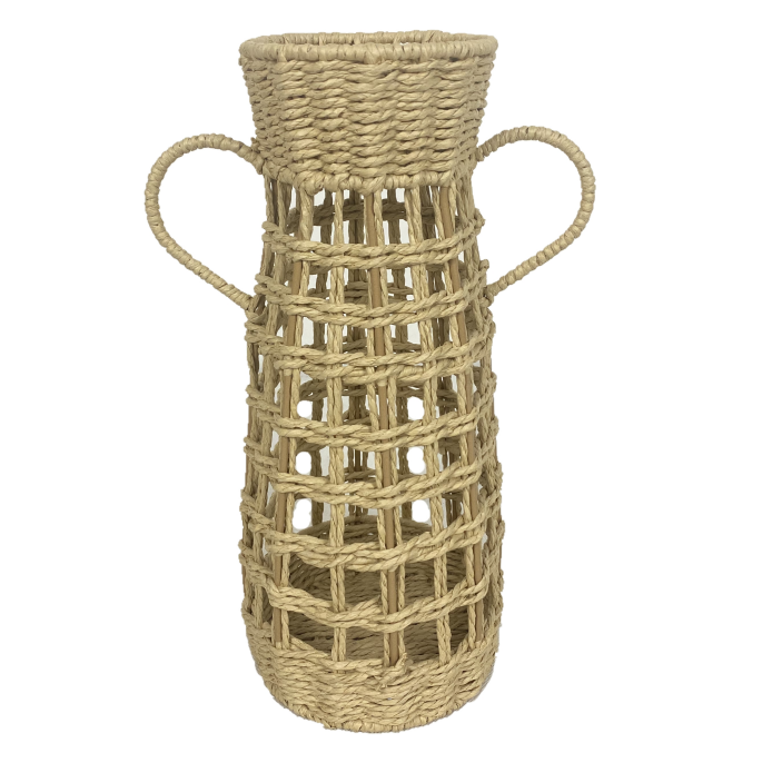 Zhengheshun paper rope woven vase