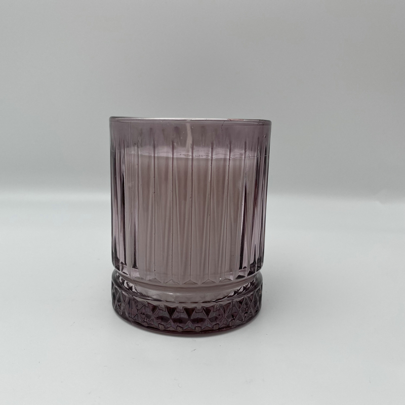 Scented glass jar candle