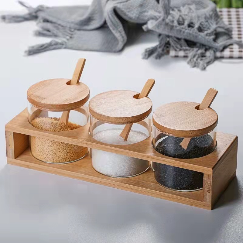 Sealed Can Set with Spoon