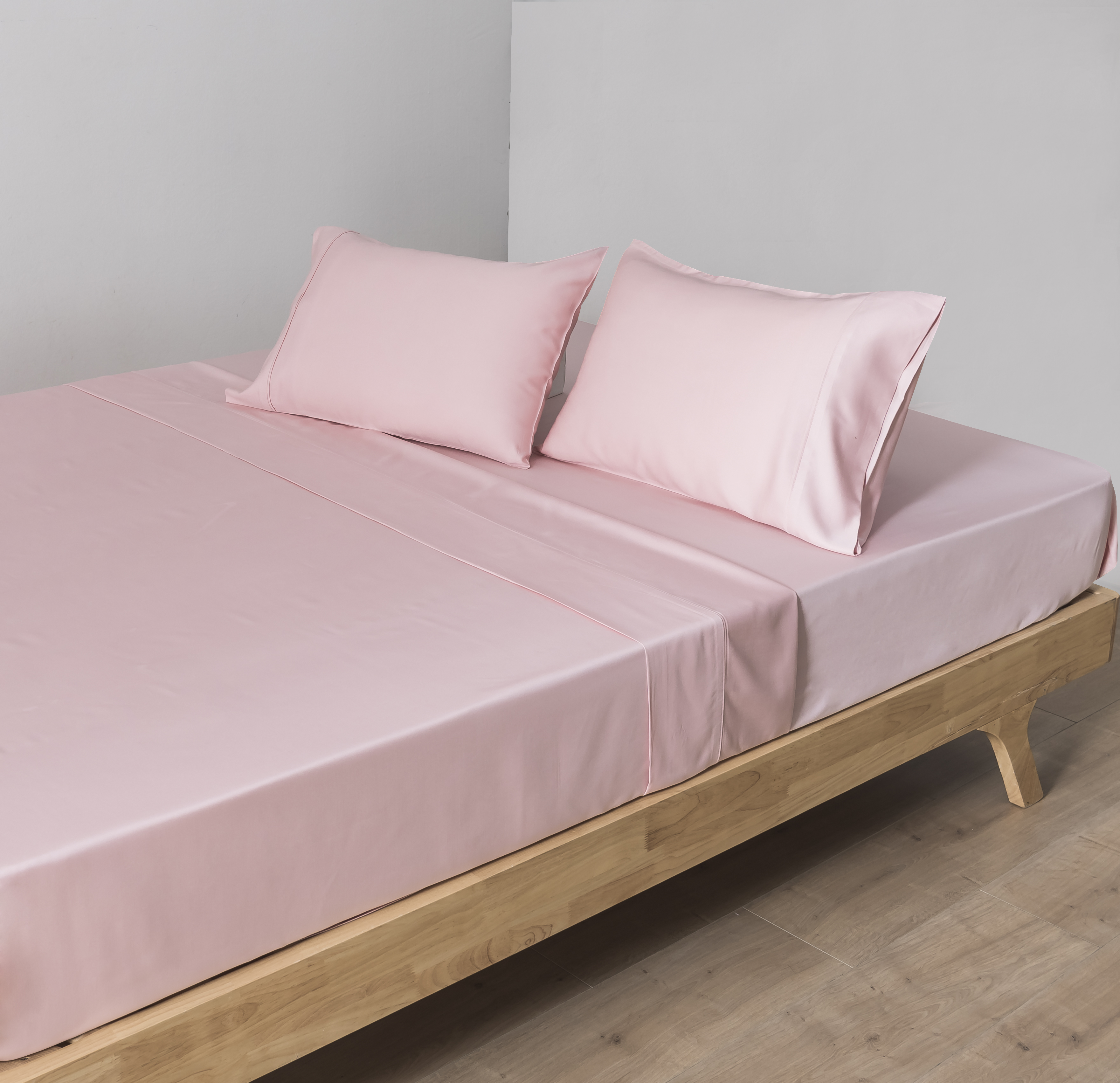 Cooling bed sheet set luxury bamboo bedding set