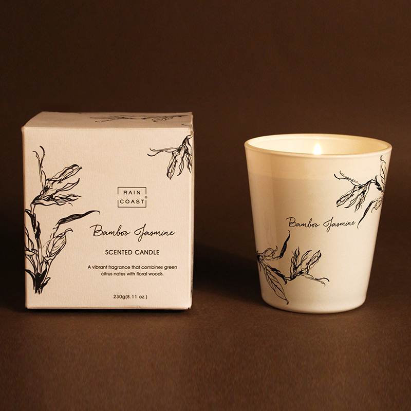 RAINCOAST 16306 230G Scented Candle Jar For Home Fragrance
