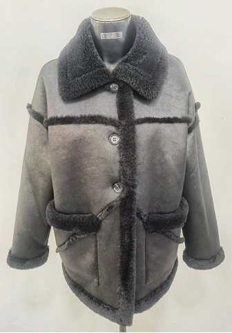 Ladies' Faux Suede Coat