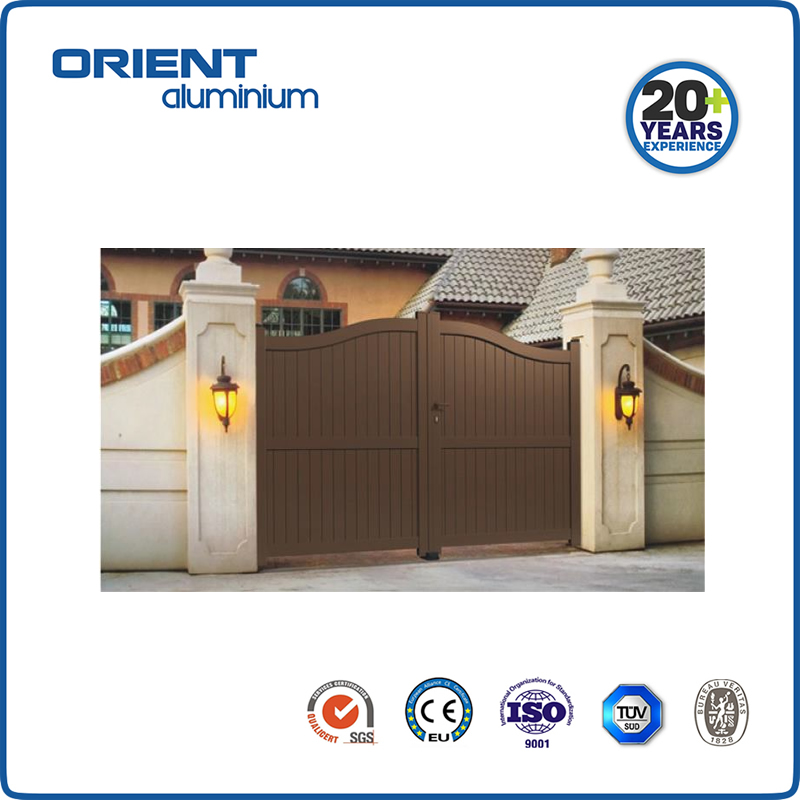 High Quality Guaranteed Aluminum Main Fence Gate