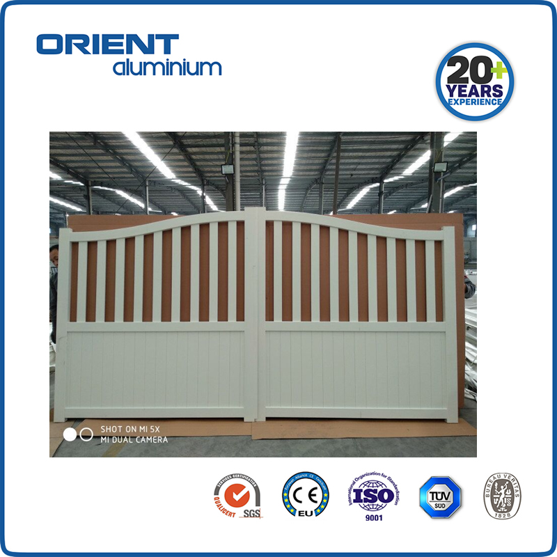 Modern Design Quality Guaranteed Aluminum Main Fence Gate