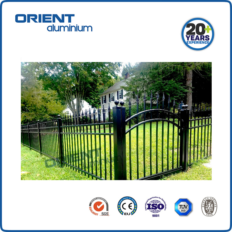 Cheap Pool Fencing For Yards Powder Coated Aluminium Fence Panels Residential Aluminum Fence