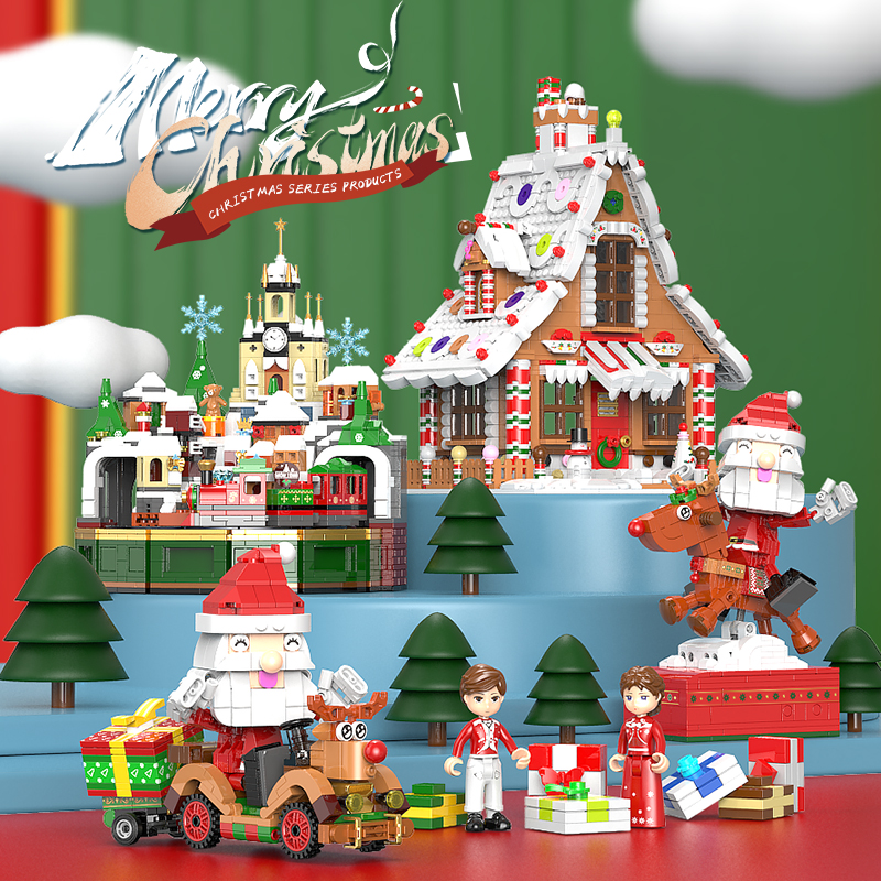 Christmas Castle Music Box
