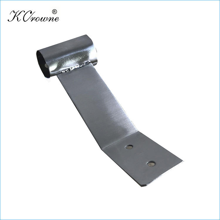 Factory Direct 304 Stainless Steel Toilet Cubicle Partition Hanging Clamp Bracket