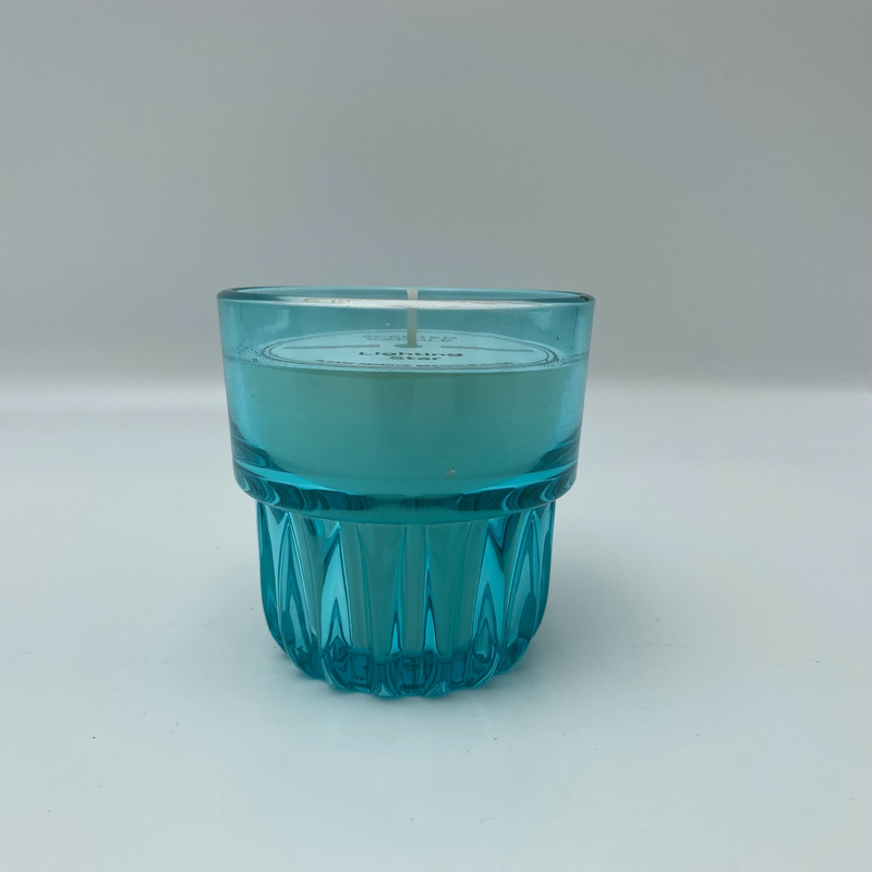 Scented glass jar candle