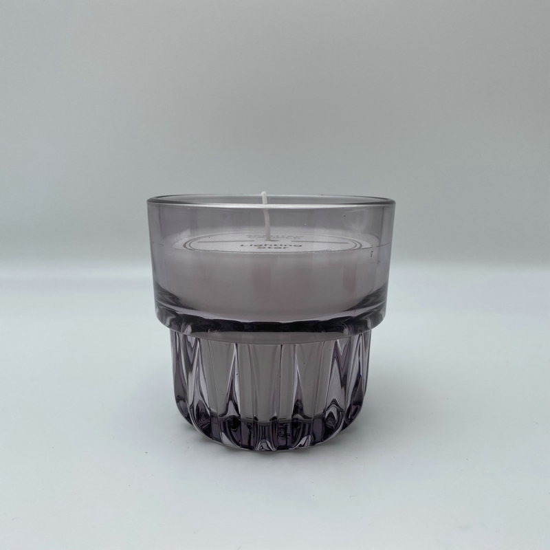 Scented glass jar candle