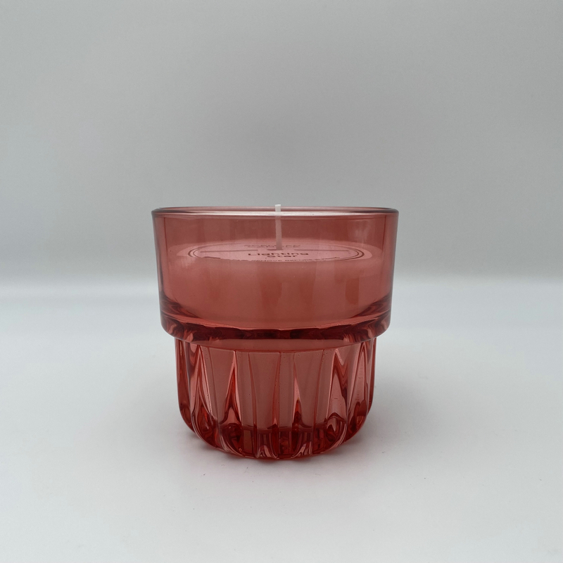 Scented glass jar candle