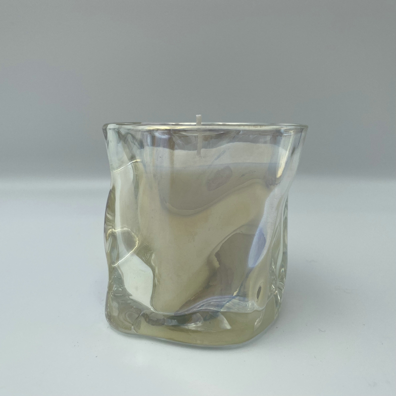 Scented glass jar candle