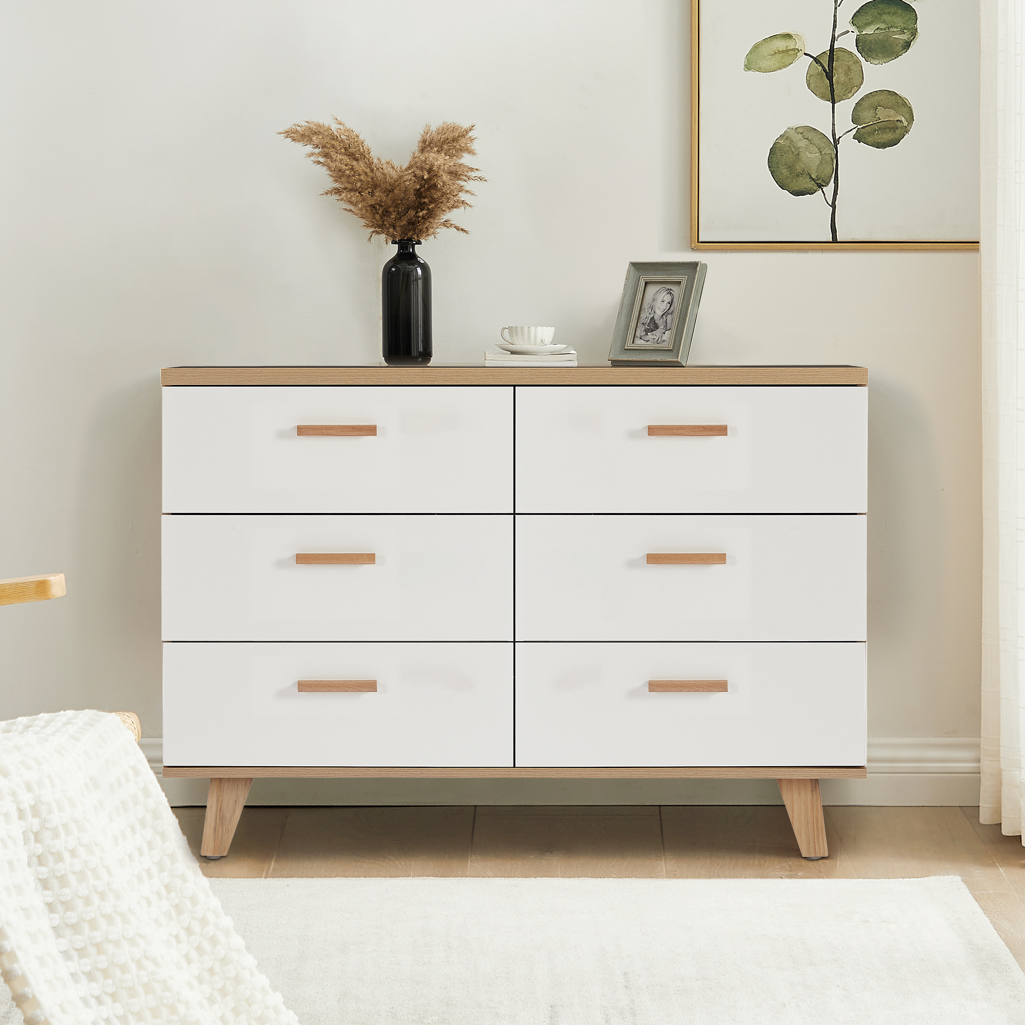 6 drawers cabinets、storage cabinet