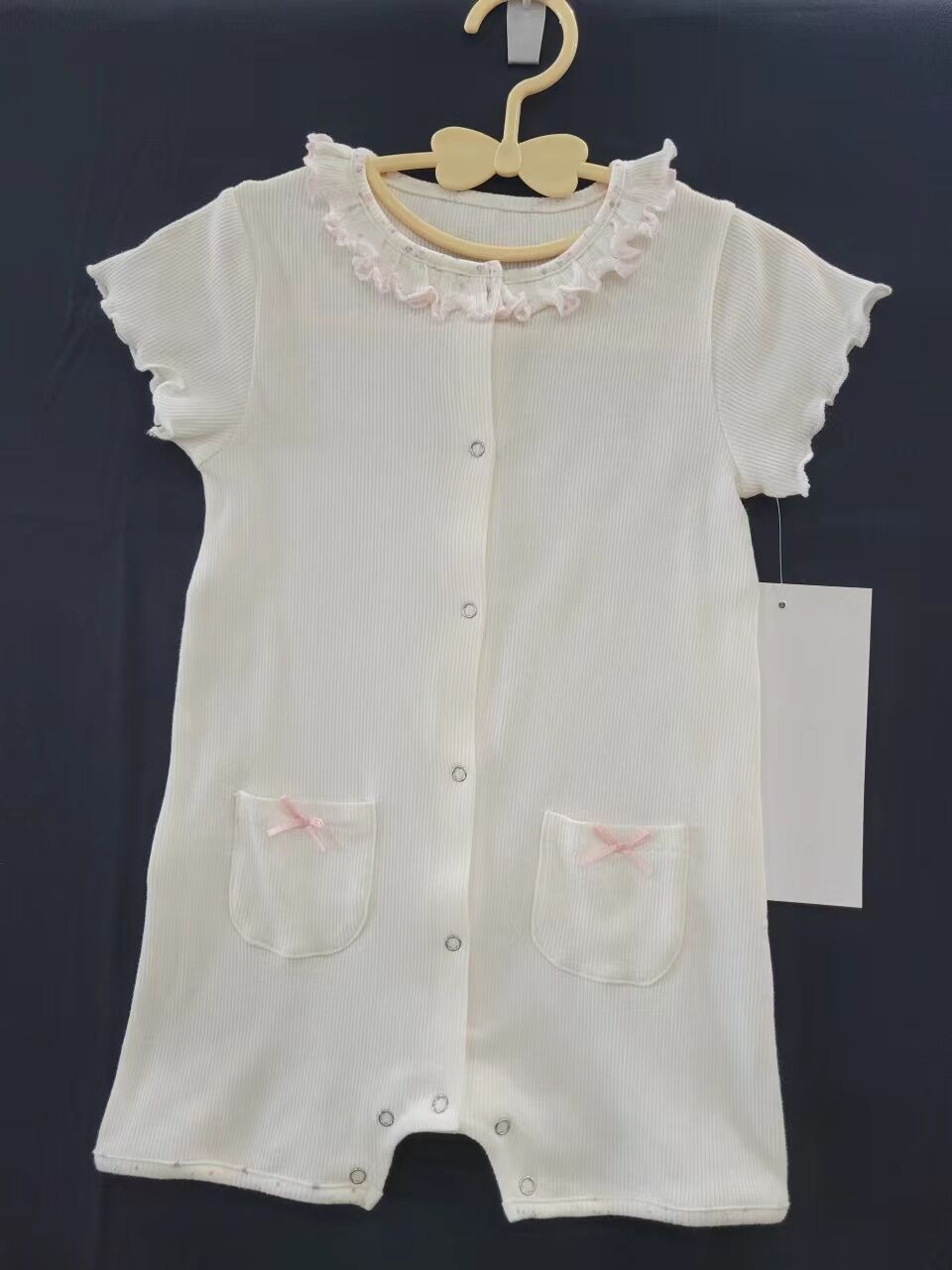 Leapilov Spanish designer style baby knitted one-piece suit