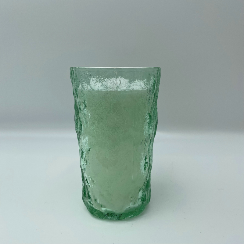 Scented glass jar candle
