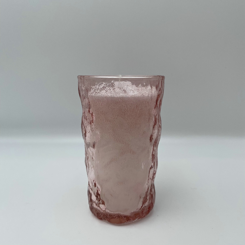 Scented glass jar candle