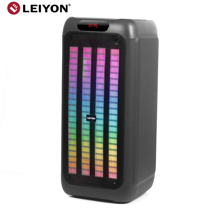 100W Double 10" Bluetooth Speaker D10H “Bar” LED lighting Wireless TWS Bluetooth PA Speaker