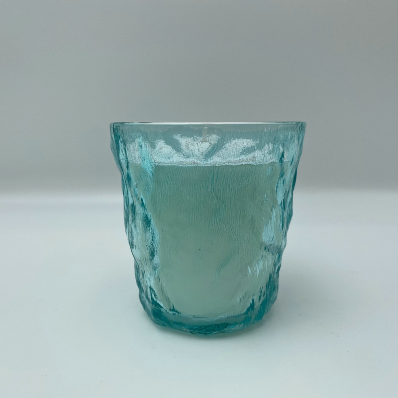 Scented glass jar candle