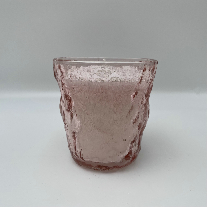 Scented glass jar candle