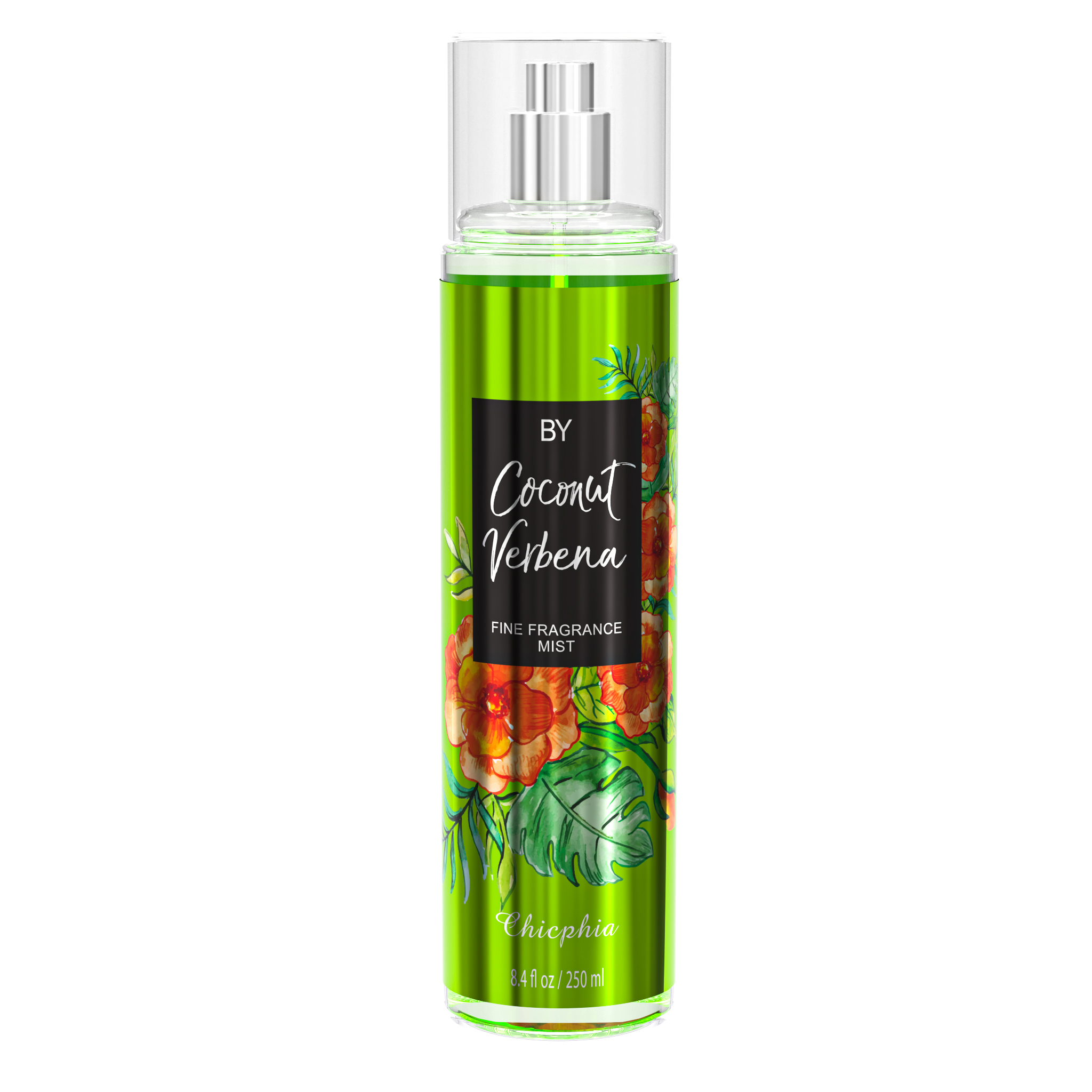 Chicphia Brand 250ml Body Spray-Coconut Lime Verbena