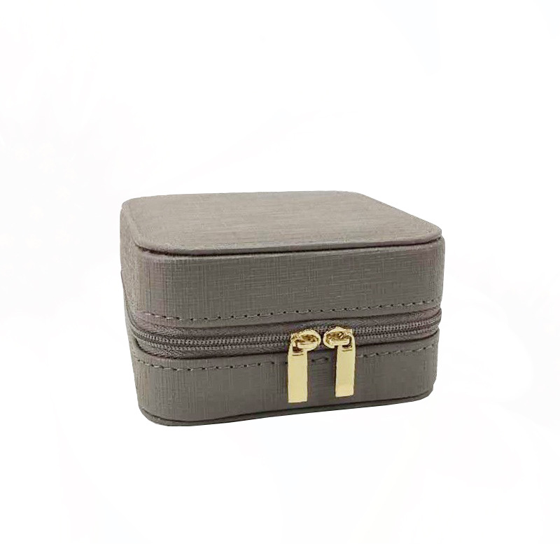 Double zipper bag jewelry high-capacity high-grade storage quality packaging box