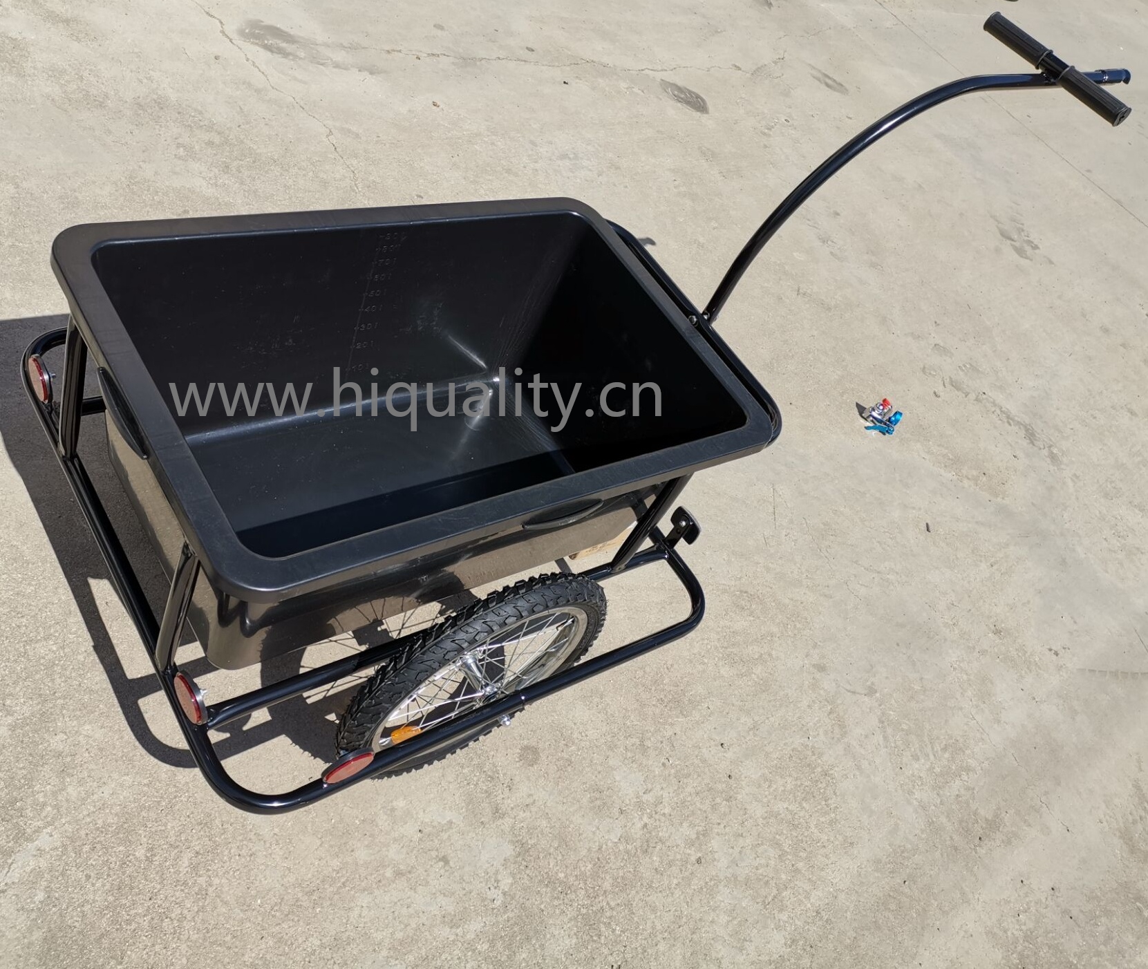 Fishing trailer for bike