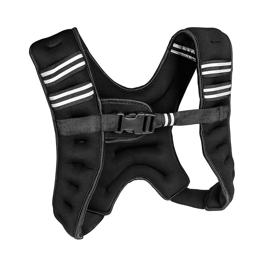 Gym strongman weight lifting weighted workout vest