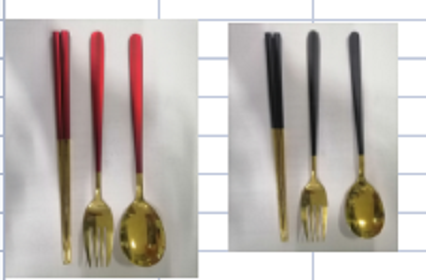 Stainless steel fork