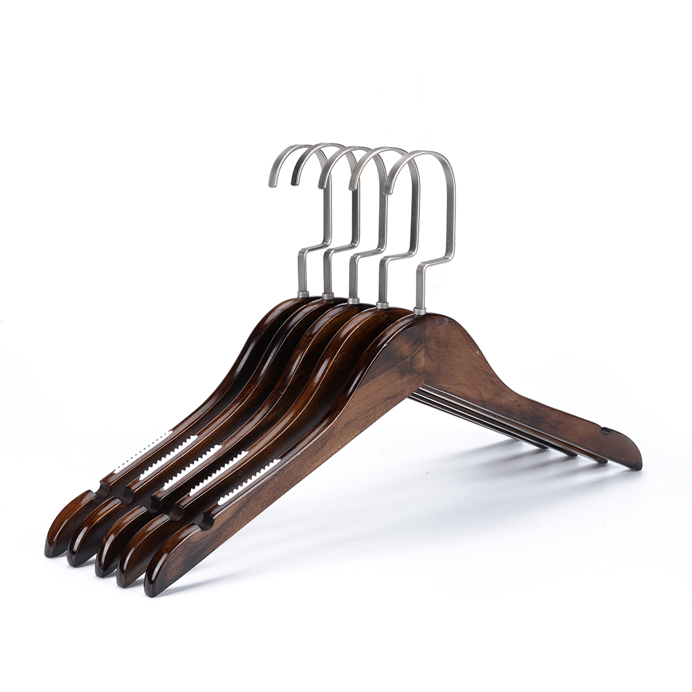Wood hanger clothes hanger