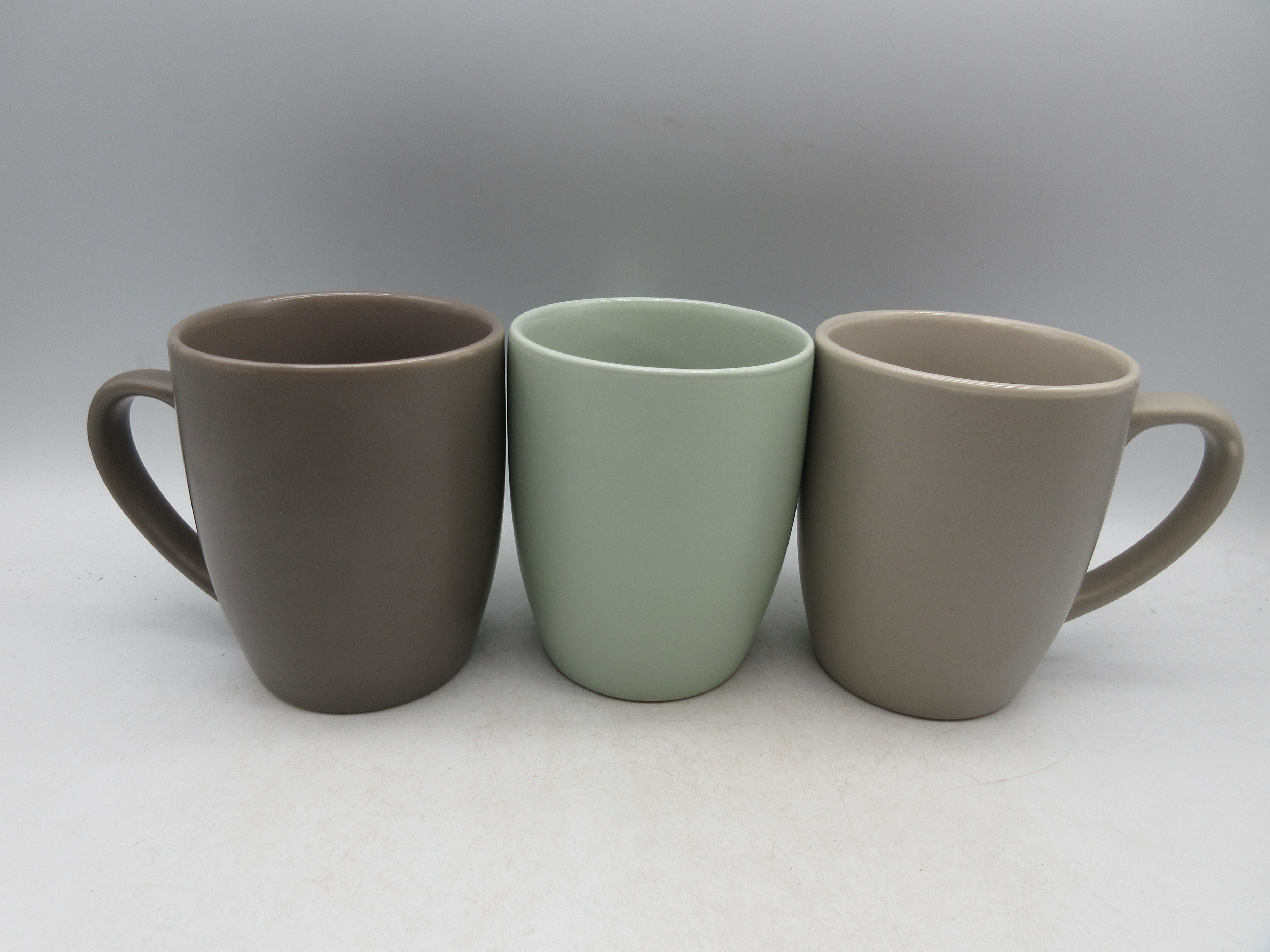 12oz bellied colored mug