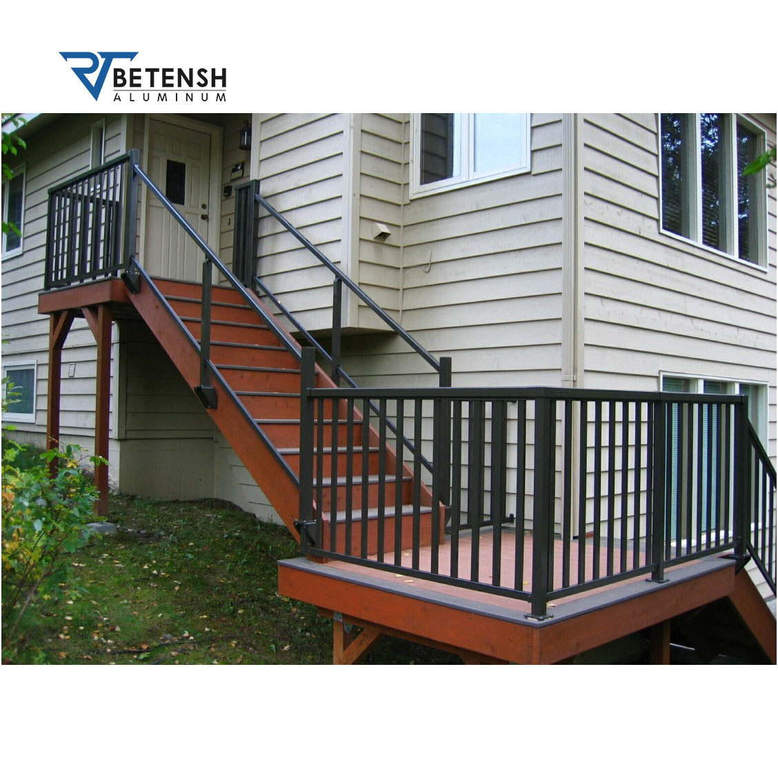 High Quality Stair Handrail Balcony Balustrade Aluminium Handrail