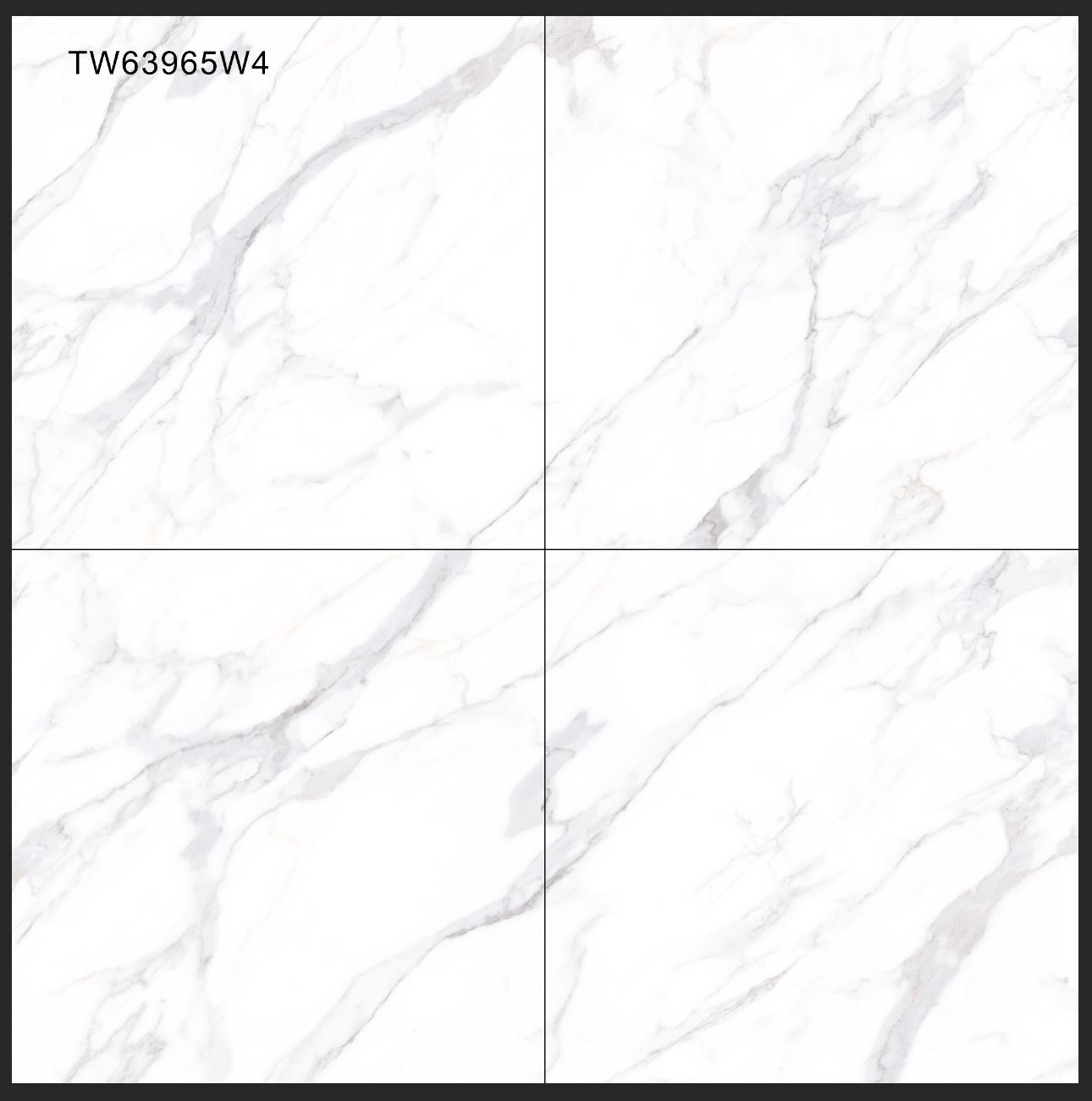 Karala White Shunshi White Snow White Porcelain Glazed Tile